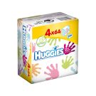 Servetele umede HUGGIES Handprint Quatro, 4 x 64 buc