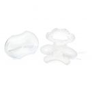 Inel gingival silicon BabyOno cu forma de suzeta