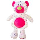 Jucarie de plus Noriel, Ursulet, Alb-Roz, 30 cm