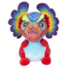 Jucarie de plus Noriel, Dragon cu urechi, Multicolor, 40 cm