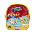 Set de modelare Plastelino, Ghiozdanelul cu plastelina, 19 piese