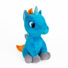 Jucarie de plus Noriel, Unicorn Cyan, 24 cm