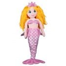 Noriel Plus - Sirena de plus cu parul blond, 45 cm