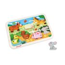 Puzzle din lemn Janod - 7 Animale de la ferma