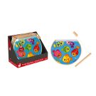 Puzzle din lemn Janod - Pestisori cu undita magnetica