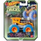 Masina Hot Wheels, Monster Truck, Glow In The Dark, Loco Punk, JFX20