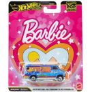 Masina metalica, Hot Wheels Premium, Pop Culture, Barbie, Custom GMC Panel Van, JHW98