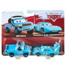 Set 2 masinute din metal, Disney Cars, Roger Wheeler si Strip Weathers, JKW73