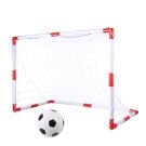 Set de fotbal 2 in 1 King Sport, Rosu/Alb