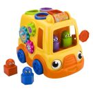 Jucarie bebelusi B-Kids - Sortator de forme Autobuz scolar
