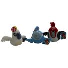 Jucarie de plus cu sunete Angry Birds Rio, 13 cm
