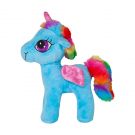 Jucarie de plus Noriel Plush - Unicorn albastru, 23 cm