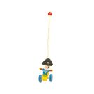 Jucarie de impins din lemn Beeboo, 55 cm - Pirat