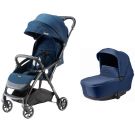Pachet promo Leclerc Carucior sport Magic Fold Plus, Blue + Landou carucior, Blue