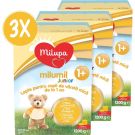 Lapte praf Milupa Milumil Junior 1+, 3 pachete x 1200 g