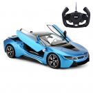 Masina cu telecomanda BMW i8 Rastar, 1:14, Albastru