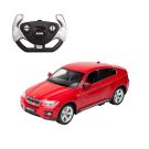 Masina cu telecomanda Rastar BMW X6 1:14, Rosu