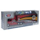 Motormax - Trailer cu 2 masini de curse