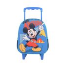Ghiozdan tip troler Disney Mickey Mouse, 3D, Mic