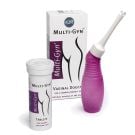 Irigator vaginal cu canula si valva de silicon Vaginal Douch Multi-Gyn, 10x tablete efervescente