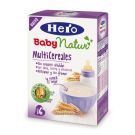 Multicereale fara lapte Hero Baby Natur, 6+ luni