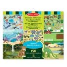 Set autocolante reutilizabile, Melissa & Doug, Habitats