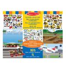 Set autocolante reutilizabile, Melissa & Doug, Vehicule