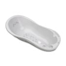 Cadita bebe cu dop de scurgere si baza antialunecare, Lorelli Little Stars, 100 x 51 x 31 cm, Grey