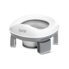 Olita pliabila de voiaj 2 in 1, Lorelli Lucy, cu functie reductor WC, geanta de transport si 20 saci de unica folosinta, Grey