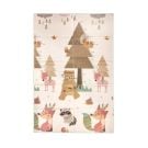 Covoras de joaca termic, Lorelli, din spuma XPE, design cu doua fete, pliabil, impermeabil, 120 x 180 cm, Home and Stars