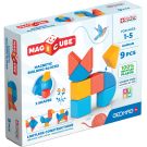 Joc de constructie Geomag, Magnetic Magic Blocks Animale, 9 piese