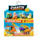 Set 4 figurine, Piratix, Golden Treasure, Captain Bones