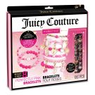Set de creat bratari cu pandative, Juicy Couture, Perfectly Pink Bracelets, 185 piese