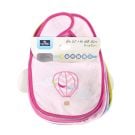 Set 7 bavete, Lorelli, bumbac si peva, 30 x 19 cm, inchidere cu banda velcro