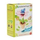Floarea in ghiveci din lemn premium, Tender Leaf Toys, 15 piese