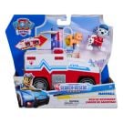 Set de joaca vehicul si figurine, Paw Patrol, Search and Rescue Responder, Marshall, 20155159