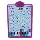 Poster interactiv, Lexibook, Alfabet Engleza-Franceza, Frozen