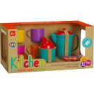 Set de ceai din plastic, Luna Toys, 17 piese