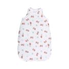 Sac de dormit de iarna, Lorelli, Bumbac Ranforce, Bears And Pillows White, 85 cm