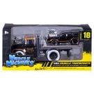 Transportator si masinuta, Maisto, Muscle Transports, 1966 Chevrolet C60 Flatbed si Oldsmobile Vista Cruiser 1970, 1:64
