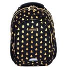 Ghiozdan cu 3 compartimente, AstraBag, Golden Teddy
