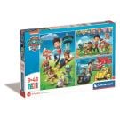 Puzzle Clementoni Paw Patrol, 3 x 48 piese 