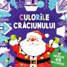 Carte de colorat, Culorile Craciunului cu peste 40 de stickere
