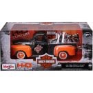 Set masina si motocicleta, Maisto, H-D Custom, 1948 Ford F1 Pick Up si 1958 FLH Duo Glide, 1:24