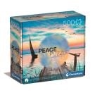Puzzle Clementoni, Peisaj de pe lac, 500 piese