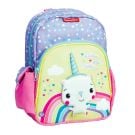 Ghiozdan de gradinita cu 1 compartiment, Fisher Price, Unicorn