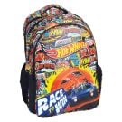 Ghiozdan cu 2 compartimente, Hot Wheels, Race to Win