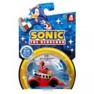 Masinuta din metal cu figurina, Sonic the Hedgehog, Dr. Eggman, 1:64