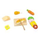 Set pranz de feliat din lemn, Viga