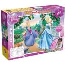 Puzzle de podea 2 in 1 Lisciani Disney Princess, Cenusareasa, Maxi, 150 piese 